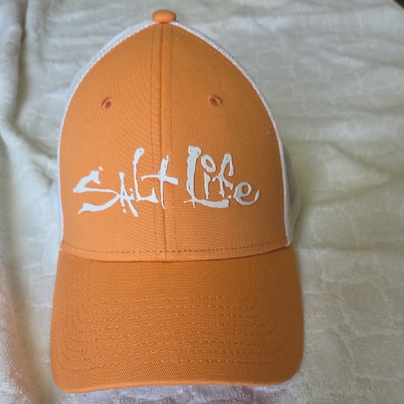 Salt Life Vibrant Orange Hat - Picture 1 of 5